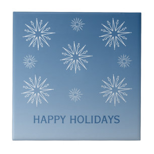 Azulejo das Estrelas de Natal, Azul