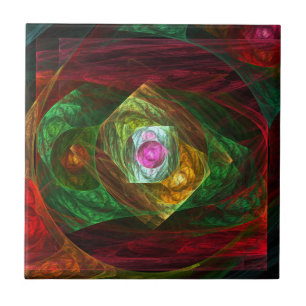 Azulejo de Abstrato de Conexões Dinâmicas