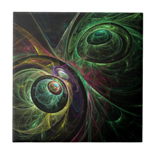 Azulejo de Abstrato de Olhos para Olhos
