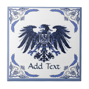 Azulejo de águia de ferro, holandês, personalize