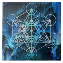 Azulejo de Altar Altar de Merkabah Cube, Metatron 