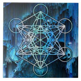 Azulejo de Altar Altar de Merkabah Cube, Metatron 