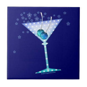 Azulejo de apoio BLUE MARTINI