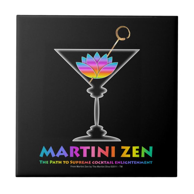Azulejo de apoio MARTINI ZEN (Frente)