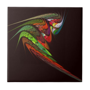 Azulejo de Arte Abstrato Chameleon