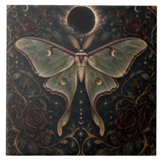 Azulejo de Arte Celestial Eclipse da Mariposa à Me