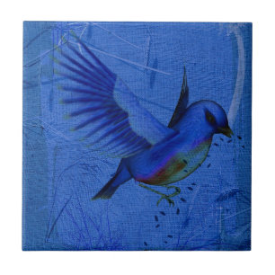 Azulejo de arte da Bluebird