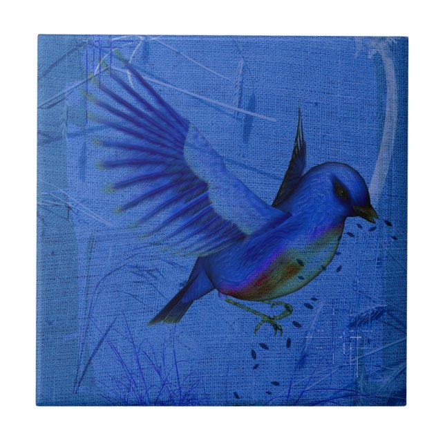 Azulejo de arte da Bluebird (Frente)