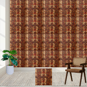 Azulejo de Arte Inspirado Tribal