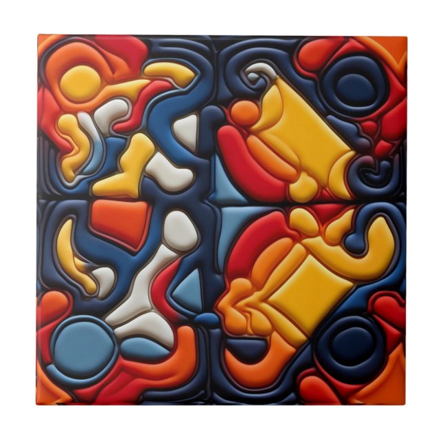 Azulejo de Arte Moderna (Frente)