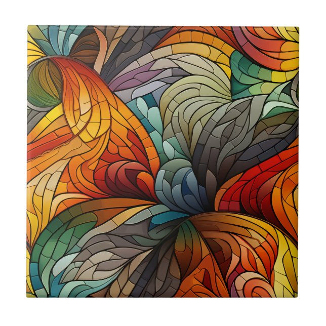 Azulejo de Arte Retrodelic (Frente)