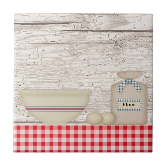 Azulejo de Baking do País (Frente)