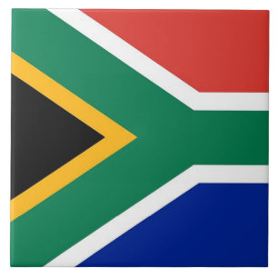 Azulejo de Bandeira da África do Sul