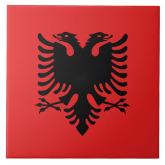 Azulejo de Bandeira da Albânia