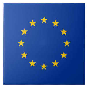 Azulejo de bandeira da União Europeia