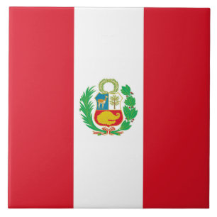 Azulejo de Bandeira do Peru