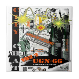 Azulejo de Bate-Papo da Cidade