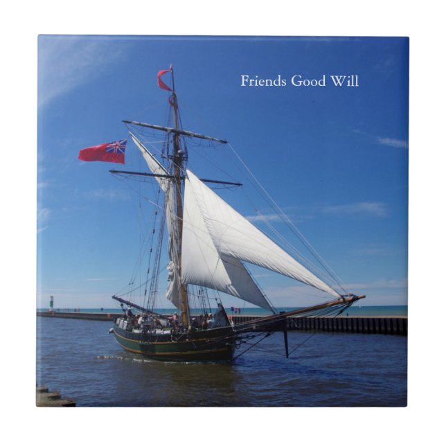 Azulejo de Boa Vontade dos Amigos (Frente)