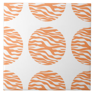 Azulejo de Bolinhas de Impressão Zebra