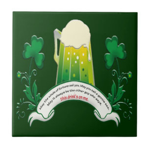 Azulejo de brinde irlandês