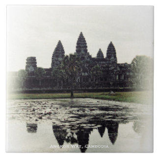 Azulejo de Cambodia do templo de Angkor Wat