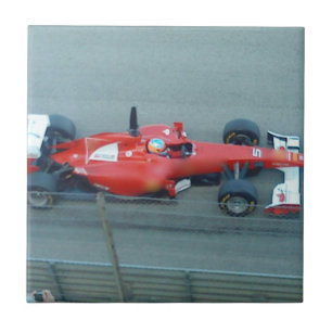 Azulejo de Carro Vermelho