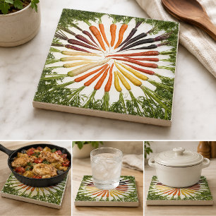 Azulejo de carroças multicolorido arco-íris