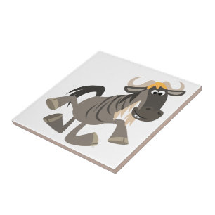 Azulejo de Cartoons Dançando Wildebeest