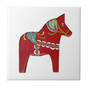 Azulejo de Cavalo Vermelho