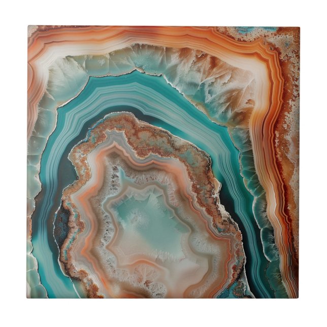 azulejo de cerâmica 3D Agate (Frente)