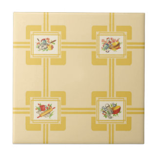 Azulejo De Cerâmica, AMARELO-AMARELO-COZINHO