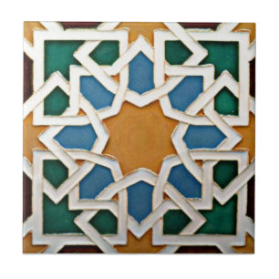 Azulejo de cerâmica argelino, modelo 3