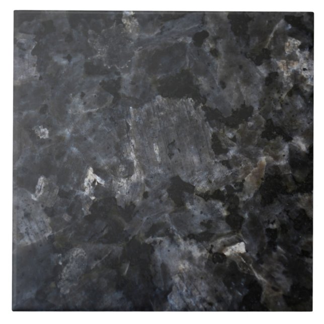 Azulejo de cerâmica Black Granite Faux (Frente)