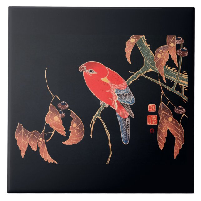 AZULEJO DE CERÂMICA: BLOQUEIO JAPONÊS: ITÖ JUKUCHU (Frente)