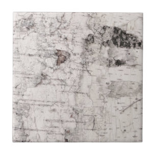 Azulejo de cerâmica com padrão de latido de aves