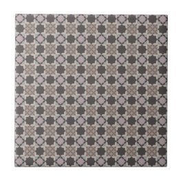 Azulejo de Cerâmica com Padrão de Mosaico Quadrado