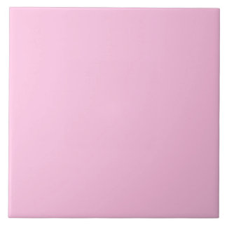Azulejo de cerâmica, cor-de-rosa simples.