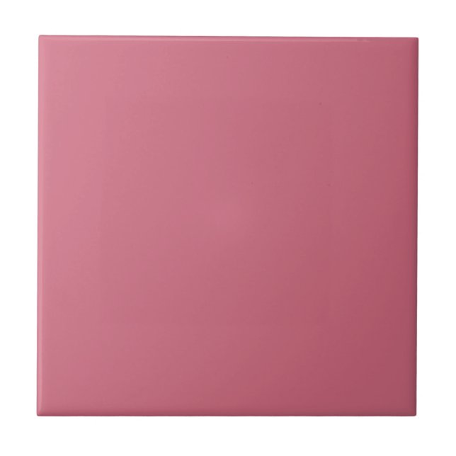Azulejo de cerâmica cor-de-rosa suave (Frente)