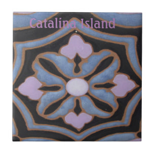 AZULEJO DE CERÂMICA DA ILHA CATALINA CORES CATALIN