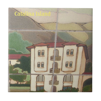 AZULEJO DE CERÂMICA DA ILHA CATALINA LUGAR FAVORIT