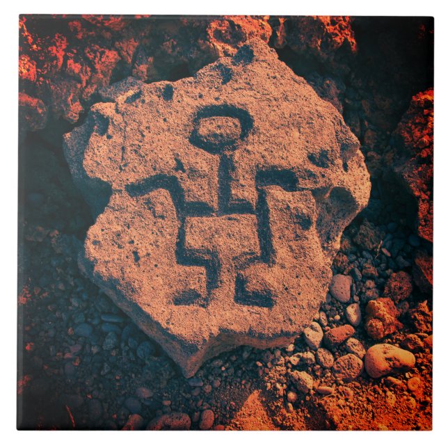 Azulejo de Cerâmica de Arte Pré-Histórica do Sudoe (Frente)