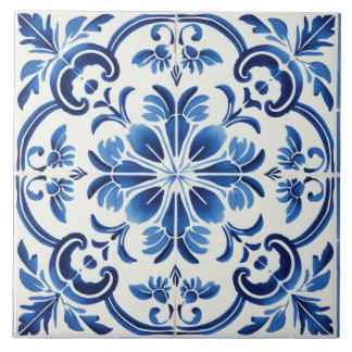 Azulejo de cerâmica de estilo português