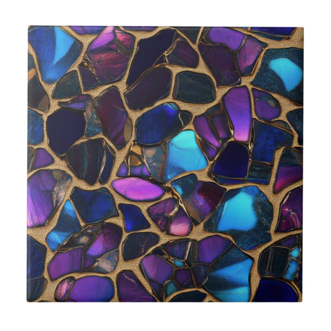 Azulejo de cerâmica de mosaicos (Frente)