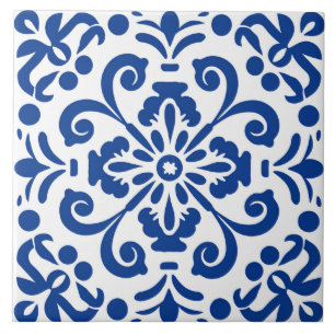 Azulejo de cerâmica de padrão agudo estilo espanho
