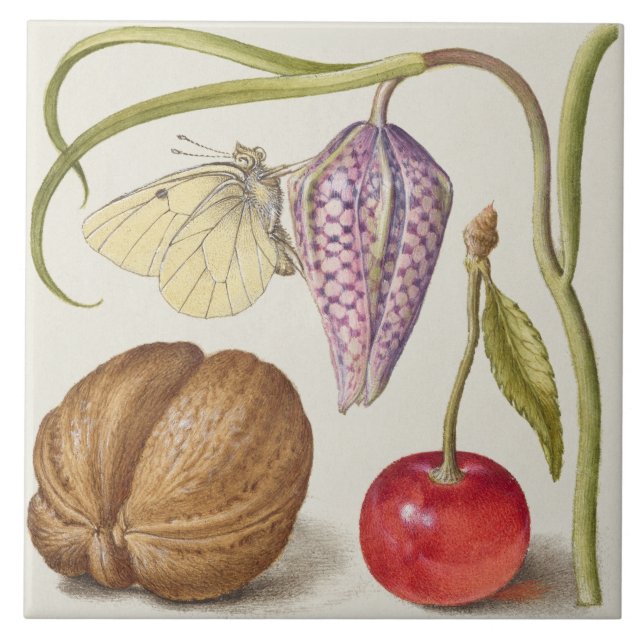 Azulejo de cerâmica de Vintage (Frente)