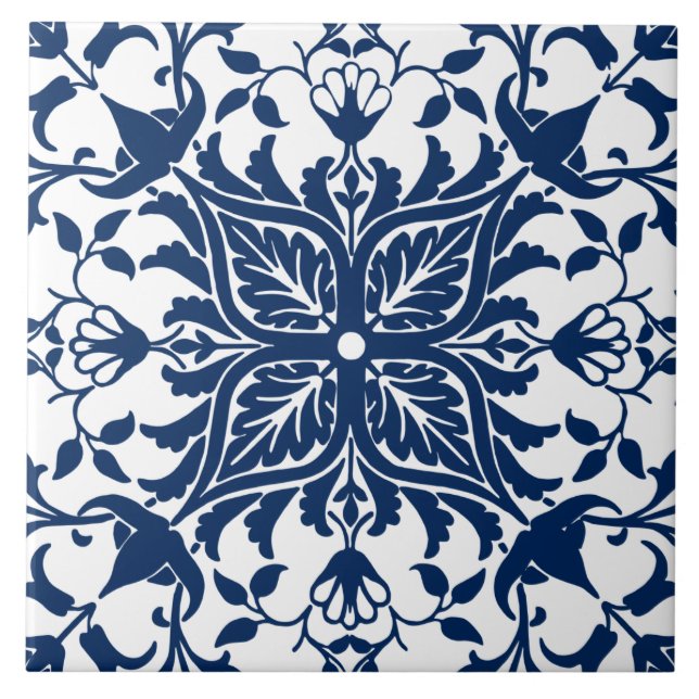 Azulejo de cerâmica de Vintage (Frente)