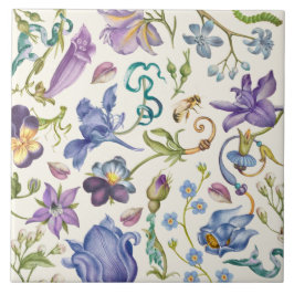 Azulejo de cerâmica de Vintage