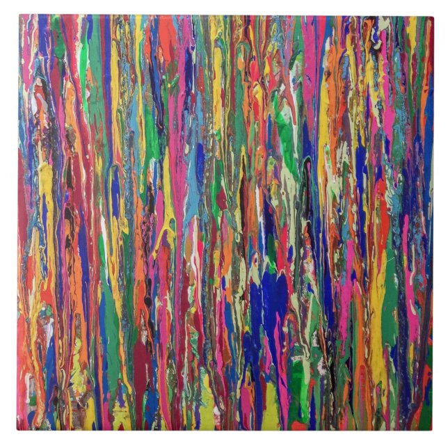 Azulejo de cerâmica Deluge 6 x 6 (Frente)