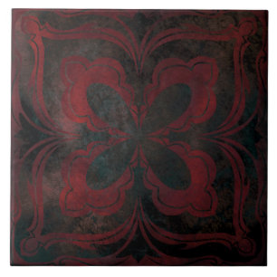 azulejo de cerâmica elegante romântica mandala