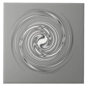 Azulejo de cerâmica espiral de Cinzas